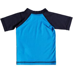 Quiksilver Infant Bubble Dream Short Sleeve Rash Vest BLUE EQIWR03014